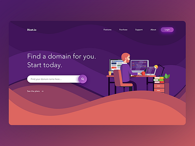 #6 Landing page design ui ux web