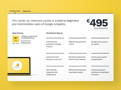 Training course page for Adaptive & Co. book clean digital mac price simple structure tabs web