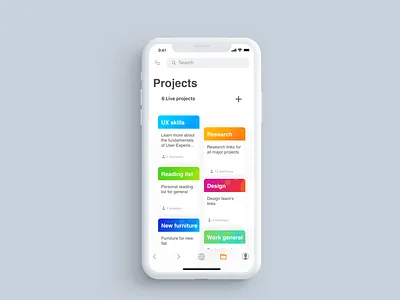 Web browser concept app app design cards clean colours concept design ios 11 iphone x layout leeds minimal ui uk ux uxui web browser