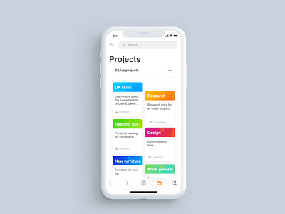 Web browser concept app app design cards clean colours concept design ios 11 iphone x layout leeds minimal ui uk ux uxui web browser