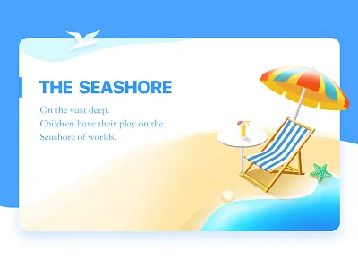 The seasore beach seashore sunshine