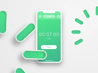 The Countdown countdown dailyui green ui