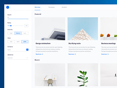 Blog UI Kit app branding clean design flat ios iphone sketch ui web website white