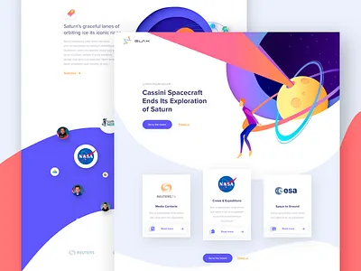 Glax / secondary page