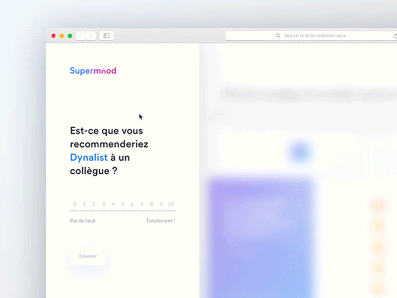 NPS Score feature feedbacks nps rating score side