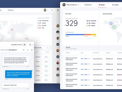 Analytics People Interface analytics chart dashboard data interface ui ux