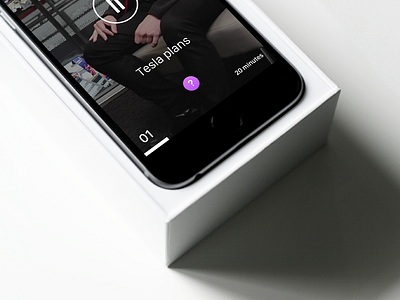 Talks – Player Detail android interface iphone listening platform player podcast stories user
