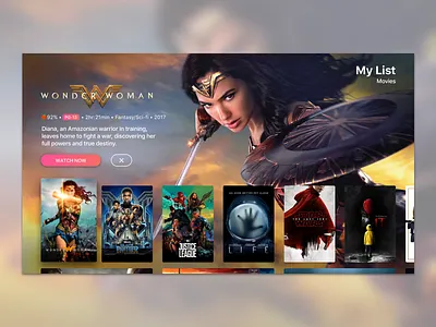 tvOS 11 Explorations apple film movies streaming tvos ui ux