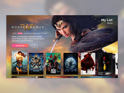 tvOS 11 Explorations apple film movies streaming tvos ui ux