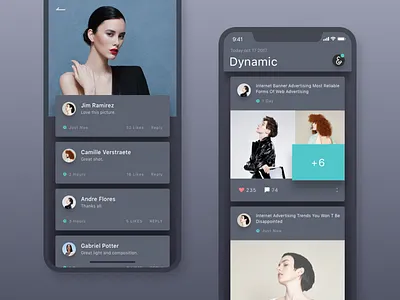 Social contact colors contact／share／dark social