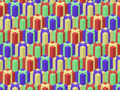 #Typehue Wrap Up - Presents! bow christmas colours festive gift gifts pattern repeating typehue