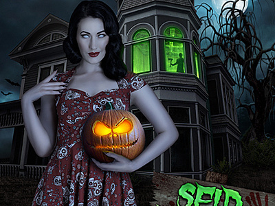 Halloween Flyer clothing fashion flyer halloween pumpkin spooky