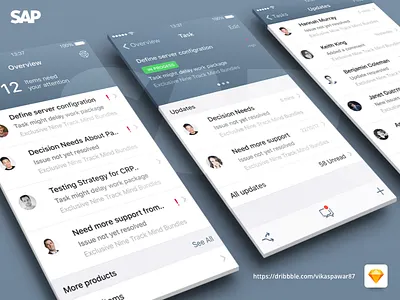 SAP Fiori for iOS Design fiori sap sketch ui ux
