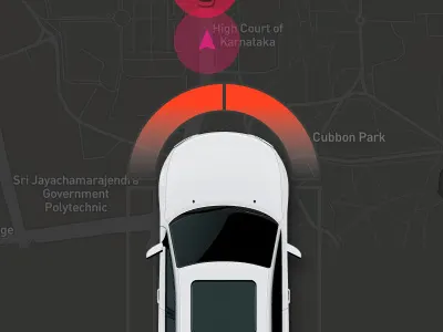 Collision Detected car collision dashboard figma