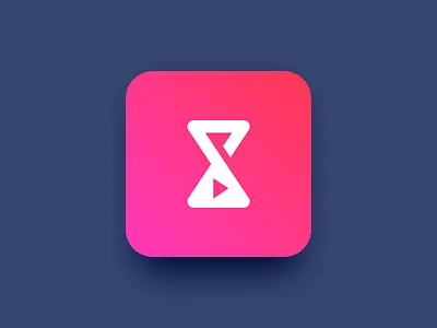 Voon App Icon Design branding icon play social network video voon