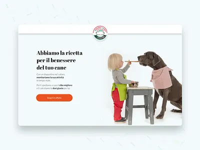 Mongrel Pets / Landing design mongrel pets sketch ui