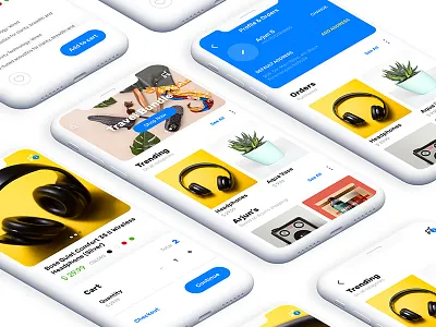 Shoppy Ecommerce App adobexd app design ecommerce ios design iphone x iphonex minimal mobile app ui ux xd adobe