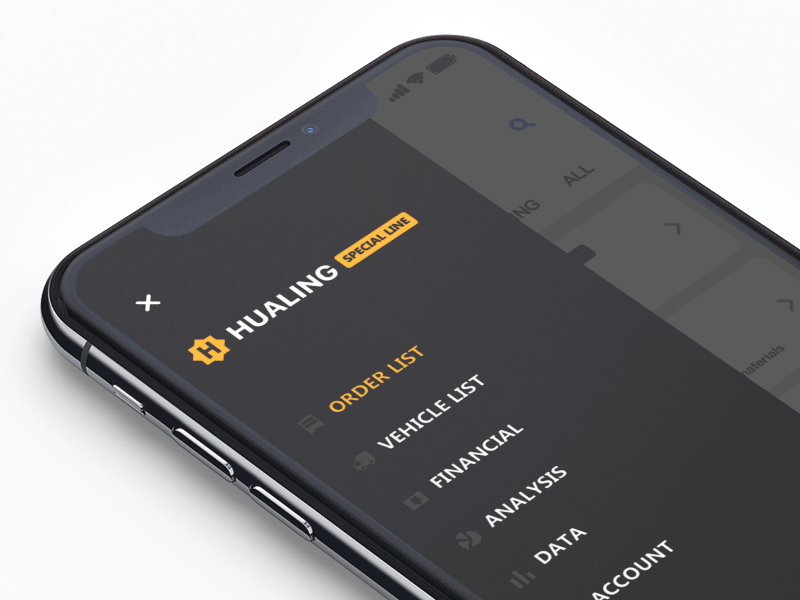 Order List / Motion motion order list ui