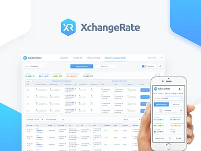 Cryptocurrency Trading Platform Website bitcoin cryptocurrency dashboard platform robot trading ui ux web website