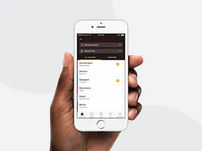 City Maps app apple application design interface ios iphone maps product sketch user