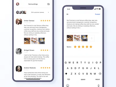 016 Restaurant rating list app data icon illustration ios iphone stats ui