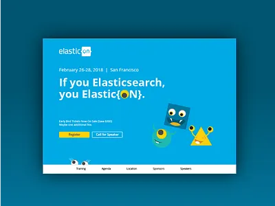 Conference website concept