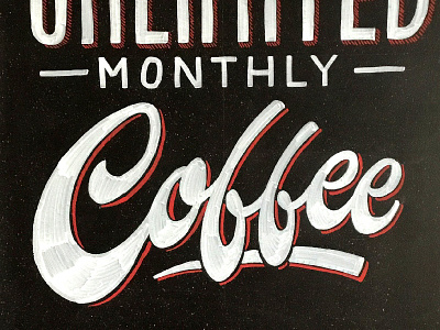 Patent Coffee Chalkboard chalk chalkboard chalktype coffee handlettering handtype lettering signage type