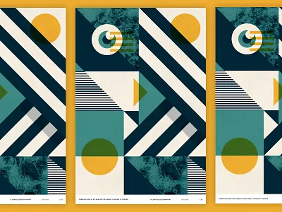 Composition 03 Posters branding composition eye geometric grid icon logo poster print shapes