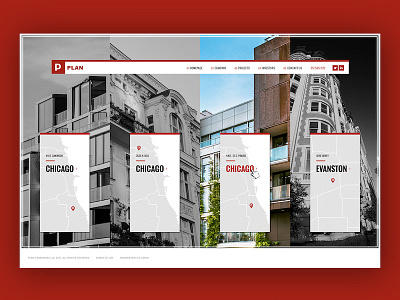 Web Design for PLAN Companies real estate real estate investment web web design website website design