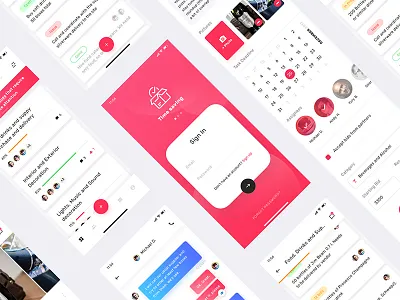 Evently - Event management app app assign calendar cards create event events ios management people progress task