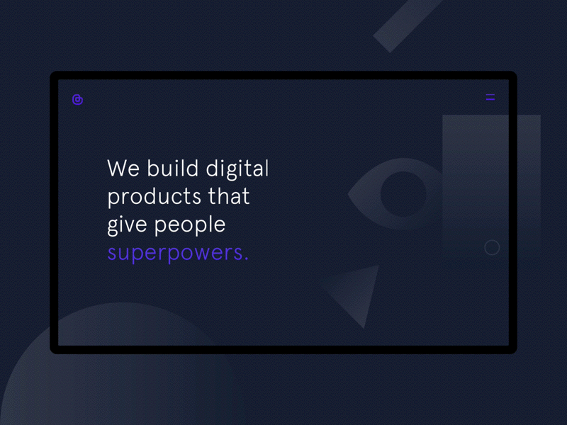 The all-new Bemind website! 👾 animation dark interaction minimal minimalistic studio transition ui ux web website