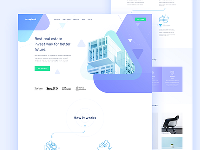 Hozzyland Make Money with Your Home Invesment clean contractor dashboard home investment landing page property real estate