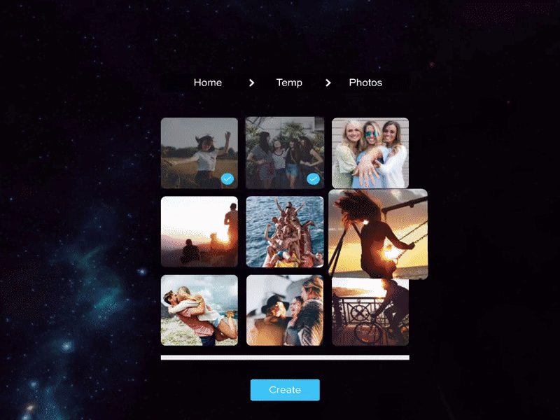 Slidely VR Gallery 360 app daydream gallery panorama photos share slidely vr