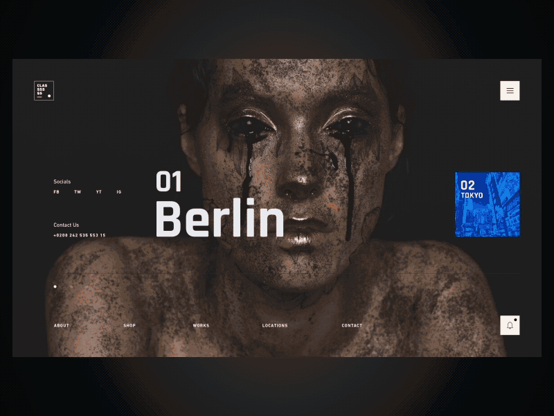 classss animation design gif gradient minimal model motion preview text transition ui web