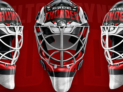 Thunder Helmet goalie goalie mask ice hockey mask design mk thunder sports
