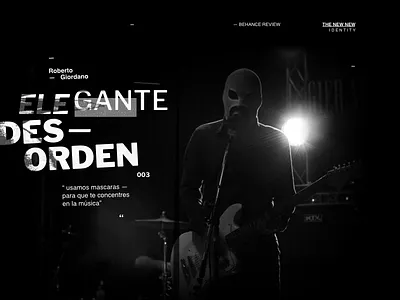 The New New - Identity redesign band brand branding grunge punk rock type typography