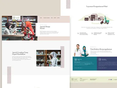 Pharmacy service page clean clinic hospital landingpage medical pharmacist pharmacy ui ux website white
