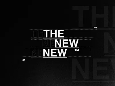 The New New - Identity redesign band brand branding grunge punk rock type typography
