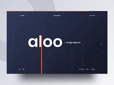 Design Agency: Exploration 1 bubble color creative design gmail google gradient new trend template typography ui ux