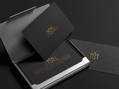 Mansion Soundz branding business cards illustrator logo music new new work photoshop small company text logo