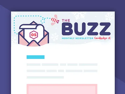 Winter is coming... banner bee holidays ibm mail newsletter web winter