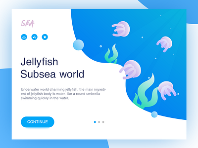 The undersea world illustrations jellyfish poker ps spades