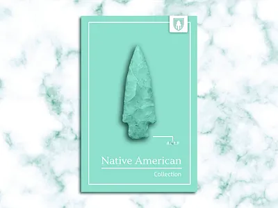 Monmouth College Native American Collection Brochure american arrow blue brochure collection college ixdbelfast monmouth museum native point spear