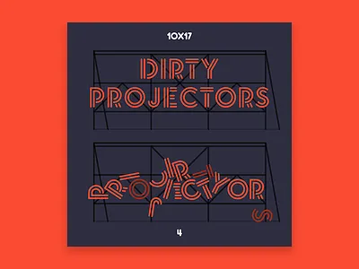 10x17, #4: Dirty Projectors - s/t 10x17