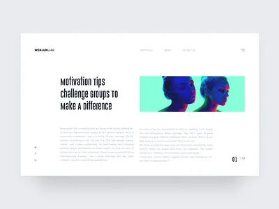 Portfolio animation photography portfolio prototype ui uidesign userinterface ux uxdesign uxinspiration webdesign wireframe