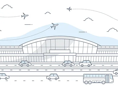 No Visa aero aeroport bus car fly kbp outline plane rome stroke ukraine visa