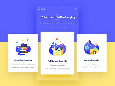 Offers Temple app ui branding darren illustrations offer offers temple pose ui ui design ux web website