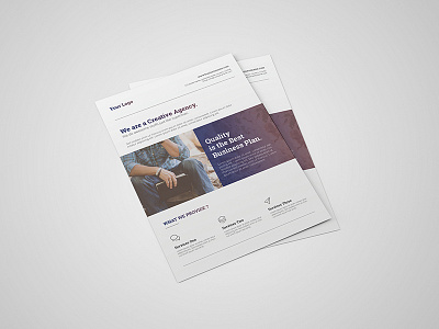 Corporate Flyer Template advertisement agency agency flyer business flyer corporate flyer creative flyer marketing minimal modern multipurpose promotion