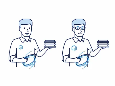 Wifi Expert branding character connection expert internet listen prompt security shield talk web wifi