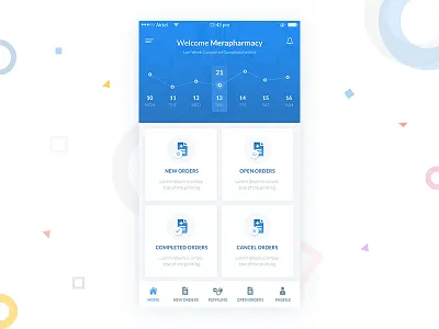 Pharmaceutical Dashboard app design dailyui dashboard design health dashboards healthcare portal home page indian ui mobile app panel design simple ui designer mumbai